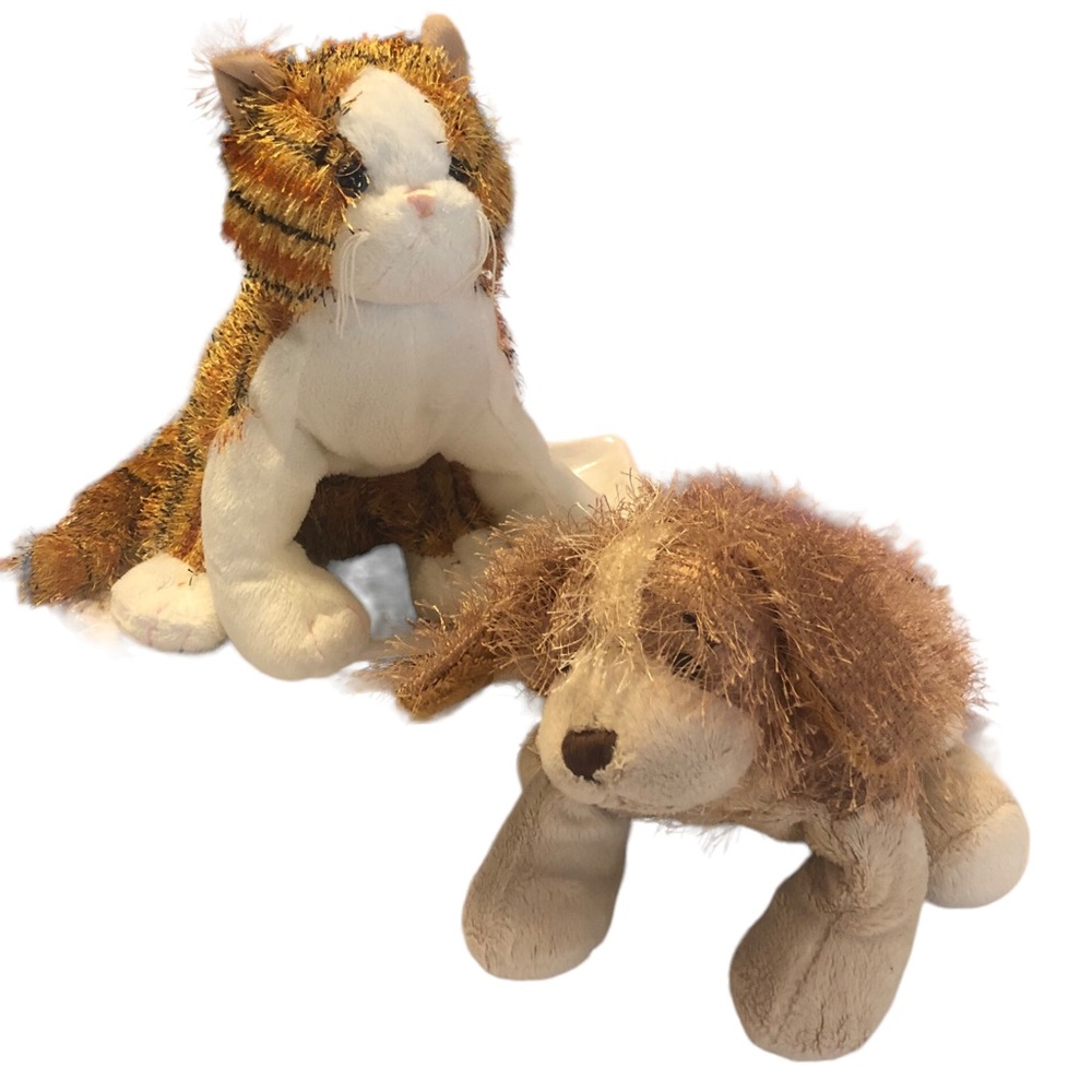 Ganz Cat Dog Plush Striped Alley HM042 Cocker Spaniel HM011 Stuffed Animal